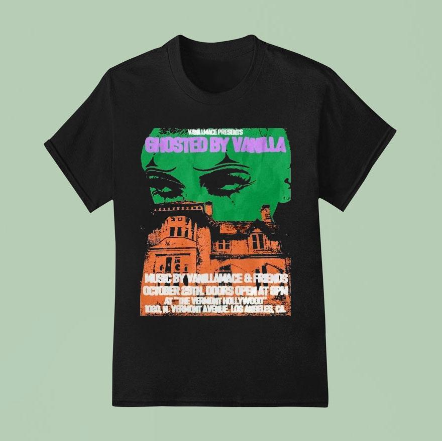 Vanillamace Los Angeles Ca October   Spookiest Halloween Party T Shirt