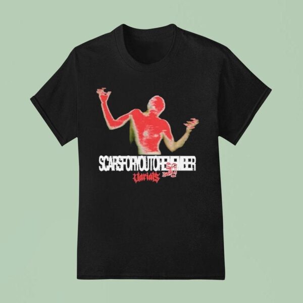 Varials Scars For You To Remember Shadow T Shirt