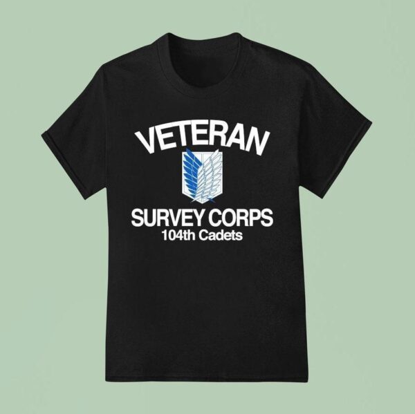 Veteran Survey Coprs Th Cadets Wings T Shirt