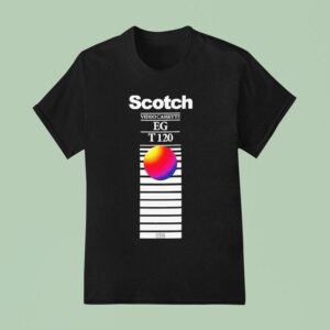 Vhs Scotch Video Cassette Eg T T Shirt