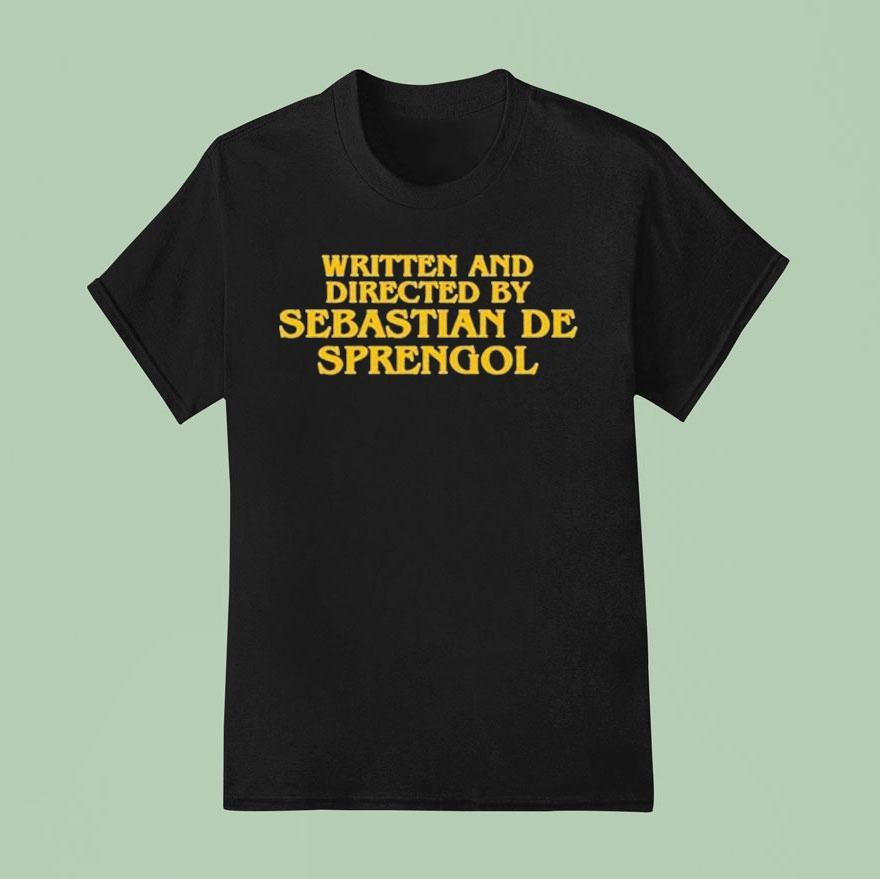 Vianova Written And Directed Sebastian De Sprengol T Shirt
