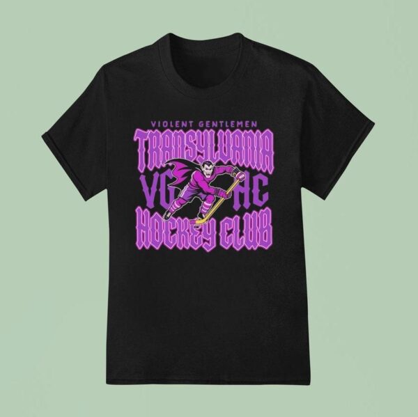 Violent Gentlemen Transylvania Hockey Club Vampire T Shirt