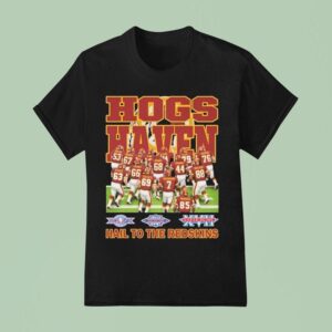 Washington Commanders Hogs Haven Hail To The Redskins T Shirt