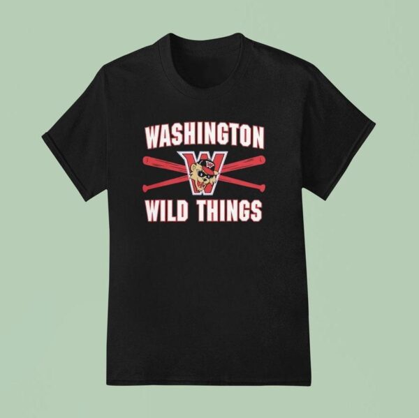 Washington Wild Thing Logo T Shirt