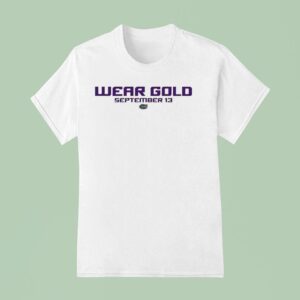 Wear Gold September Florida Gators T Shirt