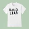 Week One Is A Liar Detroit Lions T Shirt