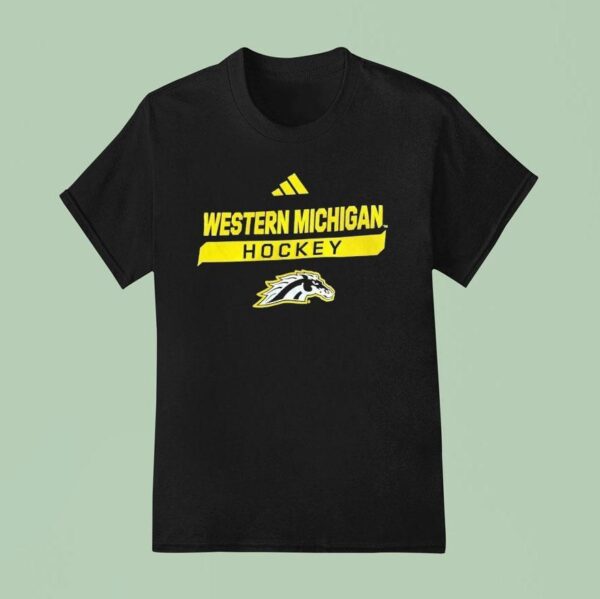 Western Michigan Hockey Logo T Shirt