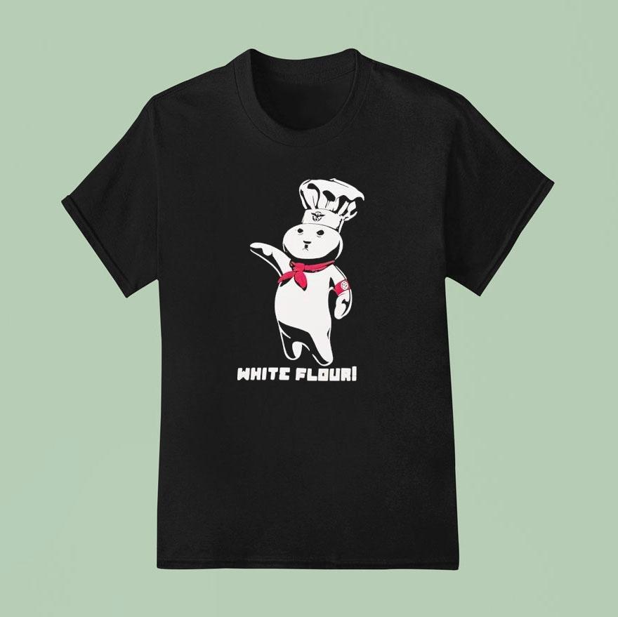  White Flour Pillsbury Doughboy T Shirt