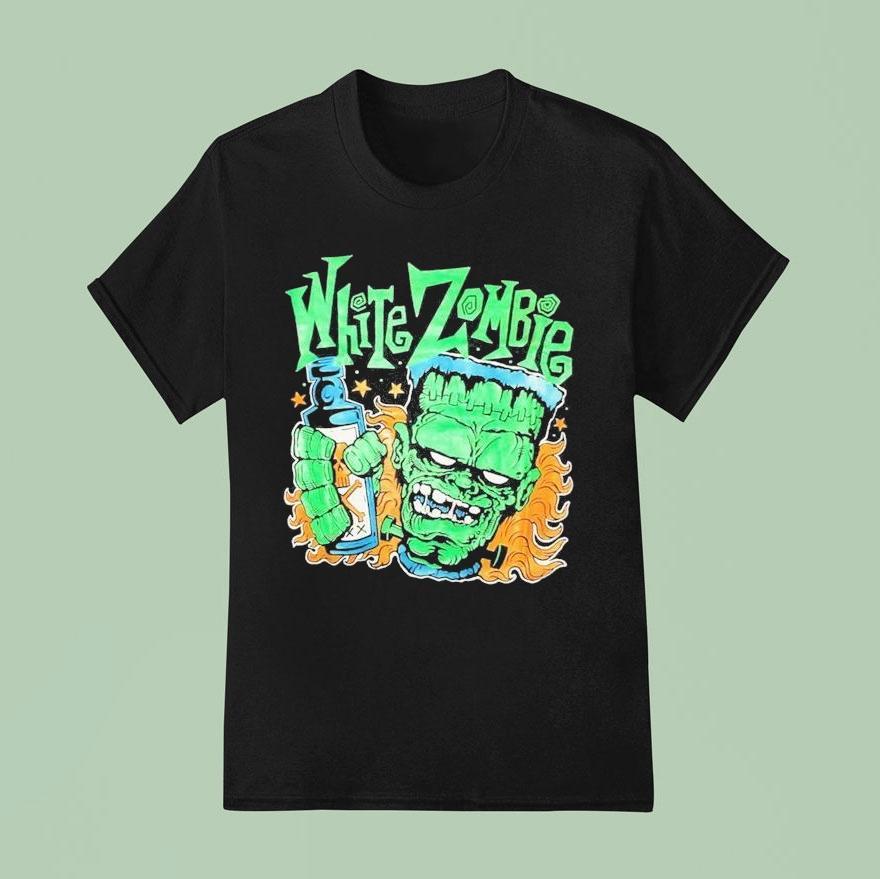 White Zombie Frank N Booze T Shirt