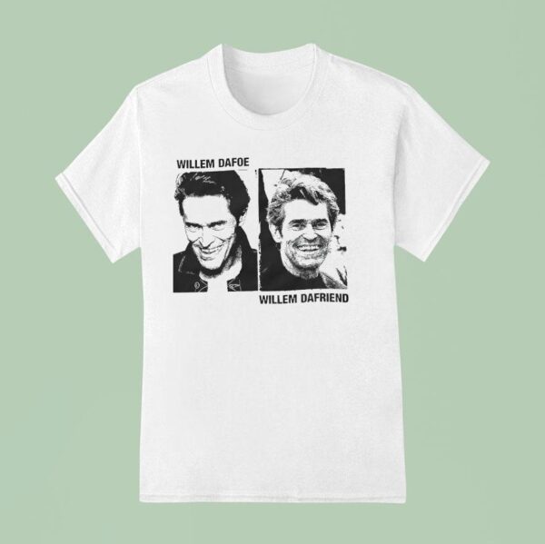 Willem Dafoe And Willem Dafriend Photo T Shirt