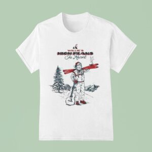 Willie Nelson Willie S High Peaks Ski Resort Winter T Shirt