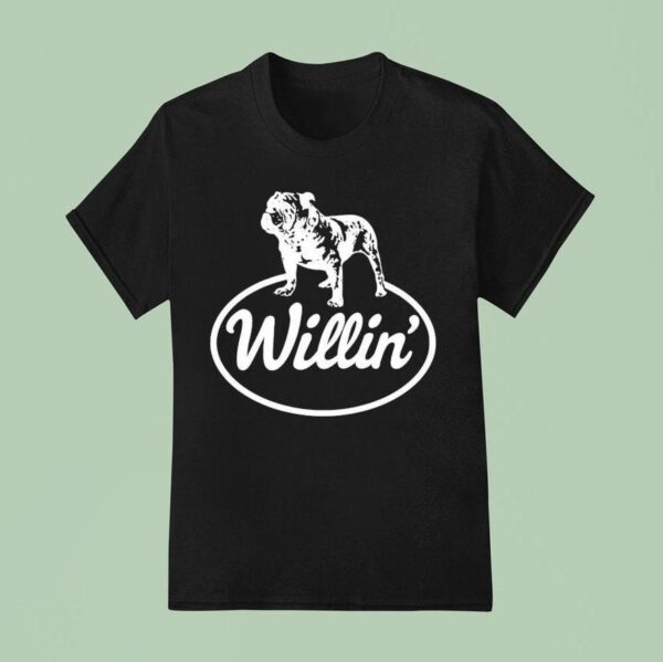 Willin Bulldog T Shirt