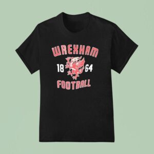 Wrexham Afc Football Logo T Shirt