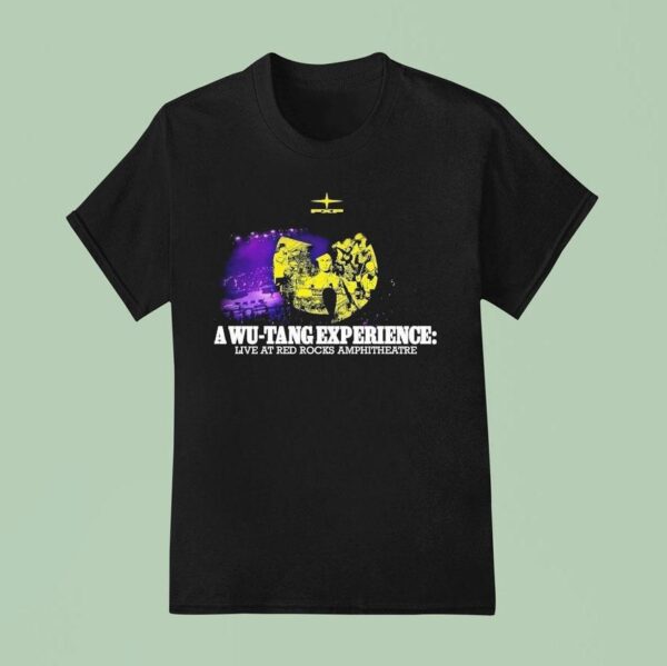 Wu Tang Clan X Project X Paris Live At Red Rocks Amphitheatre T Shirt