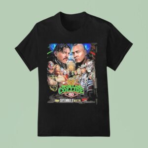 Wwe Worlds Collide Wrestling On September With Aaa Lucha Libre Stars T Shirt