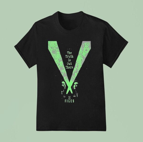 X Files The Truth Is Out There Ufo Conspiracy T Shirt