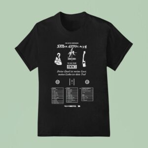 Xmal Deutschland The Myth Continues Ad Years T Shirt