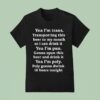 Yeah I M Trans Transporting This Beer To My Mouth So I Can Drink It Yea I M Pan Gonna Opan This Beer And Drink It Yea I M Poly Poly Gonna Dwink Beers Tonigh T Shirt