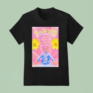 Yellow Days South America Tour October Dates T Shirt