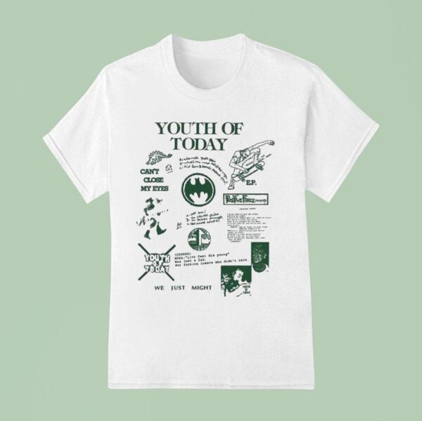 Youth Of Today Can T Lose My Eyes We Just Might Three Question Trivia T Shirt