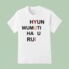 Yuri Hyun Wumuti Haru Rui T Shirt