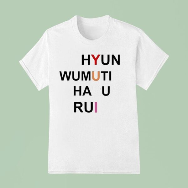 Yuri Hyun Wumuti Haru Rui T Shirt