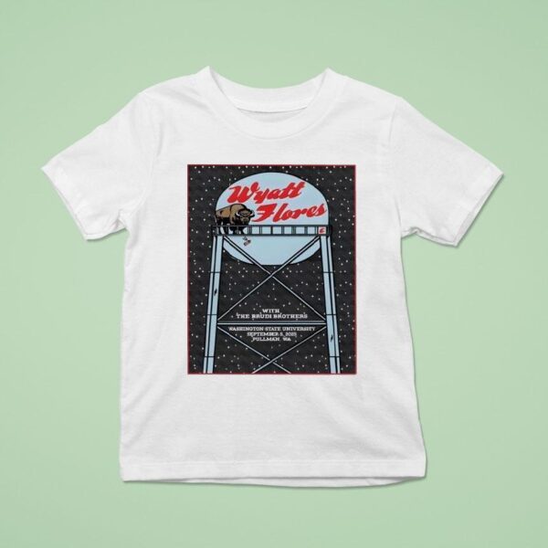 Wyatt Flores Pullman Wa T Shirt