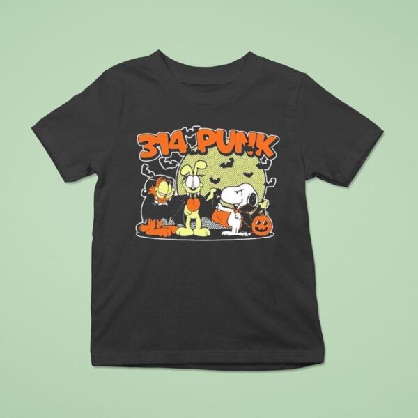 Punk Snoopy Halloween T Shirt