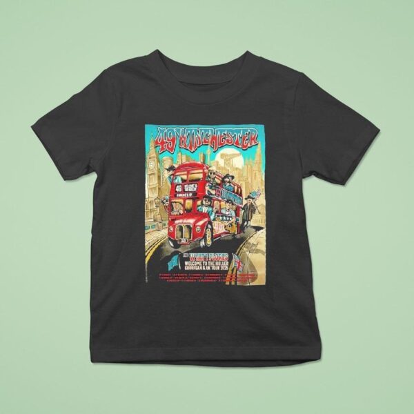 Winchester And Wyatt Flores Welcome To The Holler European And Uk Tour T Shirt