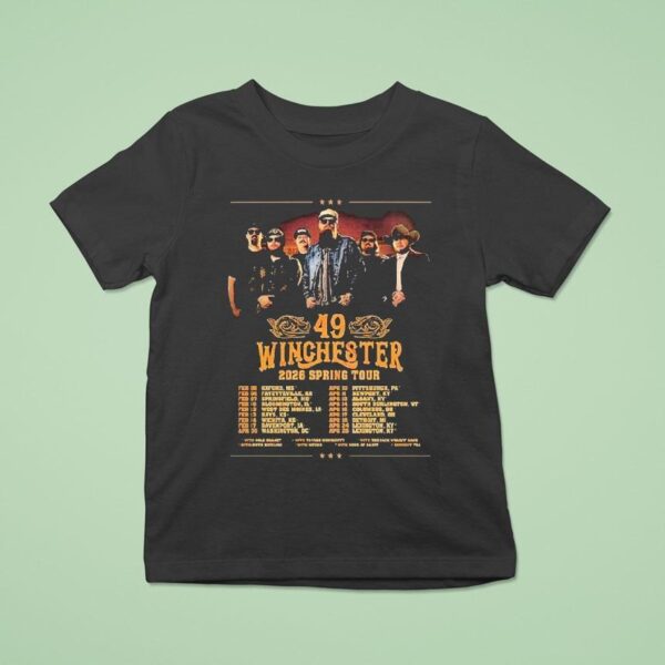 Winchester Spring Tour Dates T Shirt