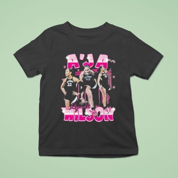 A Ja Riyadh Wilson Las Vegas Aces Basketball T Shirt