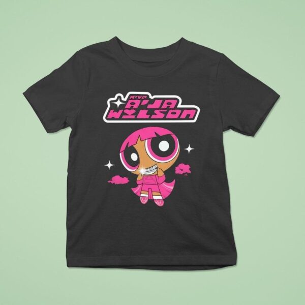 A Ja Wilson Powerpuff Girls Mvp T Shirt