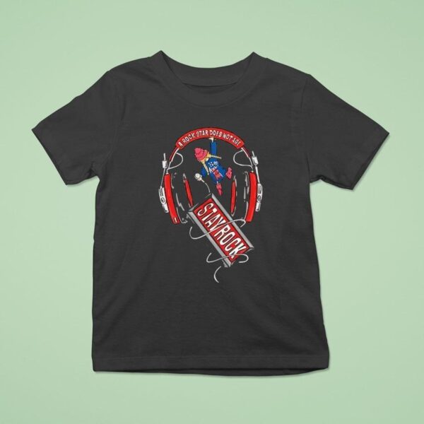 A Rock Star Does Not Age Stay Rock T Shirt