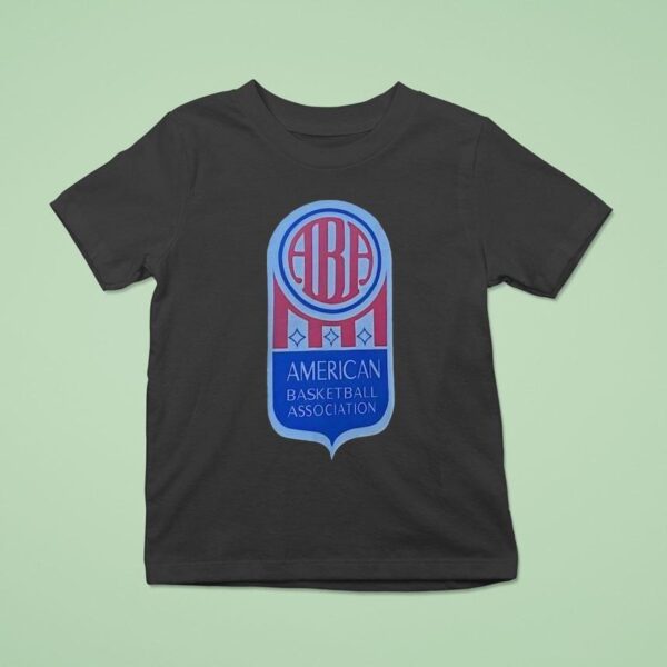 Aba American Basketball Association Logo T Shirt
