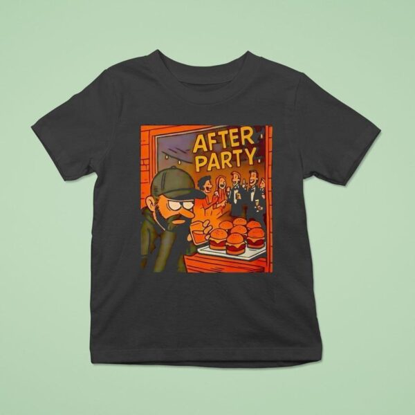 After Party Burger T Shirt