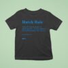 Aidan Hutchinson Hutch Rule When Beats His Man For A Sack In Practice The Play Continues So The Offense Can Get Their Work In Motor City T Shirt