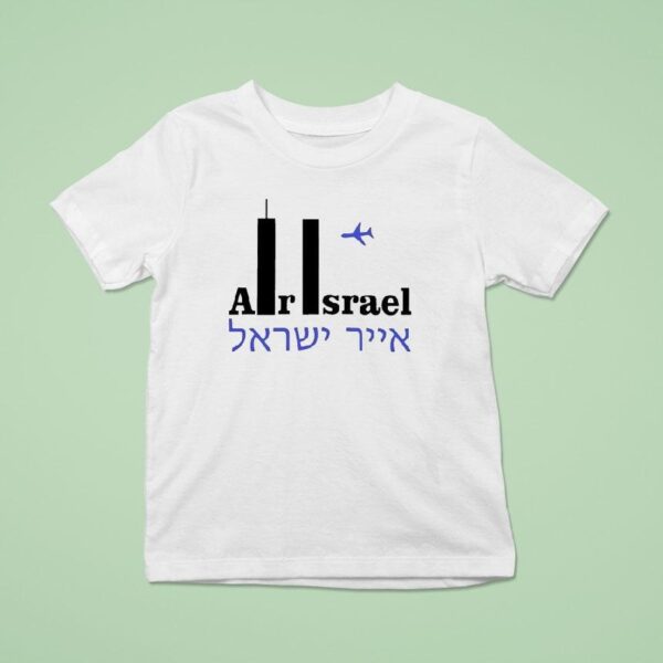 Air Israel As Twin Towers T Shirt