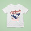 Air Supply Th Live Music World Tour Balloon Est T Shirt
