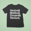 Anderson Paak Venice Malibu Oxnard And Ventura T Shirt