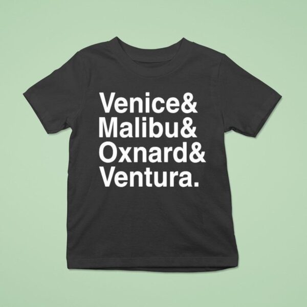 Anderson Paak Venice Malibu Oxnard And Ventura T Shirt