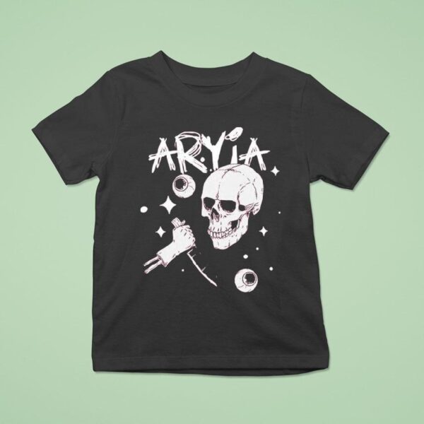 Aryia Skull Knife T Shirt