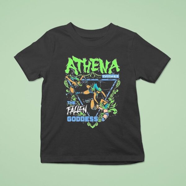 Athena The Fallen Goddess Graphic T Shirt