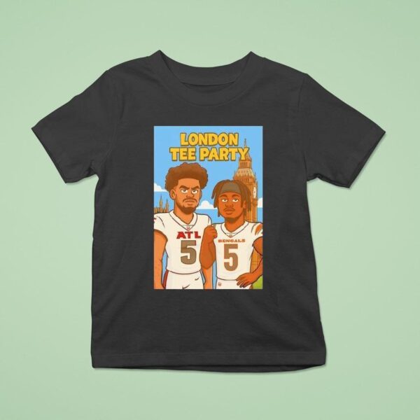 Atlanta Falcons And Cincinnati Bengals Nfl London Party T Shirt