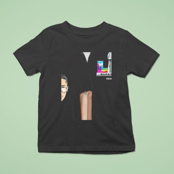 Bad Bunny X Super Bowl Lx Head T Shirt