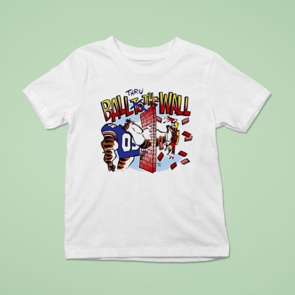 Ball Thru The Wall Auburn Tigers T Shirt