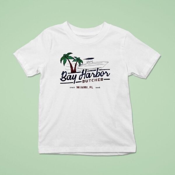 Bay Harbor Butcher Since Miami Fl T Shirt