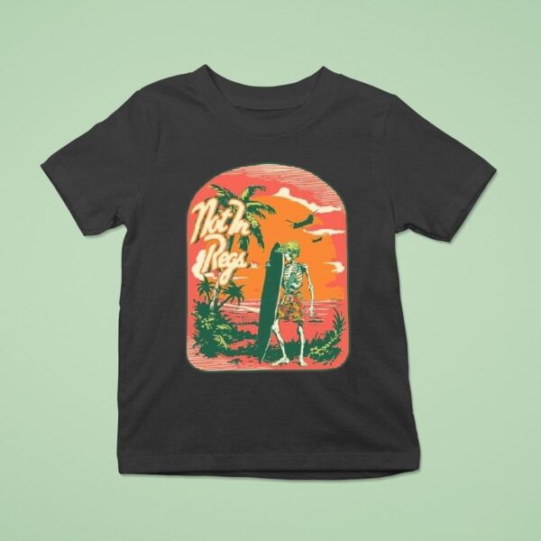 Beach Vacation Notingregz Skeleton T Shirt