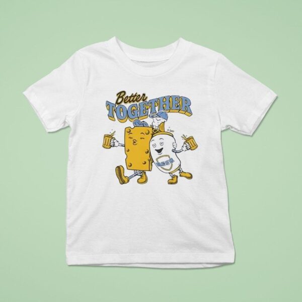 Better Together Wisconsin Lincoln Corn And Beer Masco T Shirt