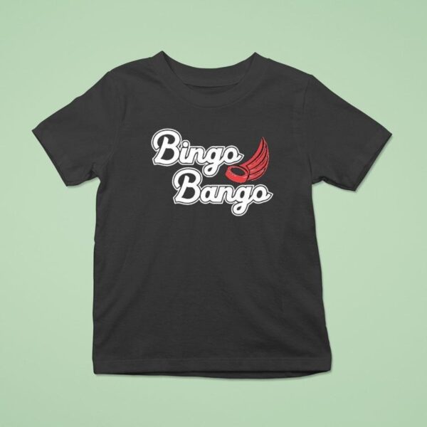Bingo Bango Detroit Red Wings Hockey T Shirt