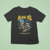 Blink Missionary Impossible Tour Road Skeleton Punk Rock T Shirt